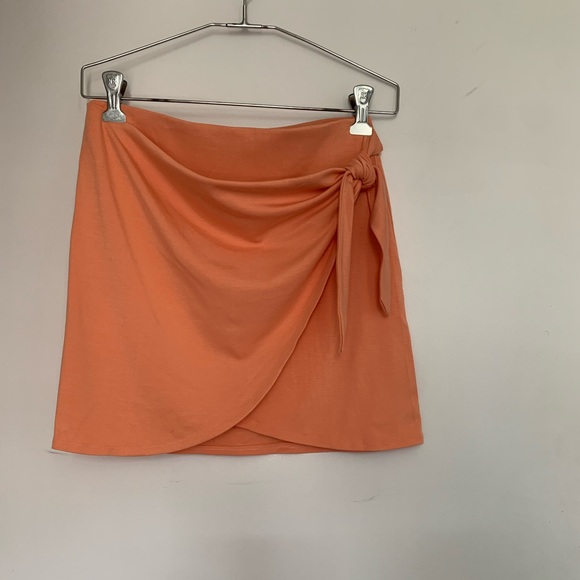 (Peach/Coral) Wilfred Saturn Mini Skirt (peach/coral) - Picture 7 of 12